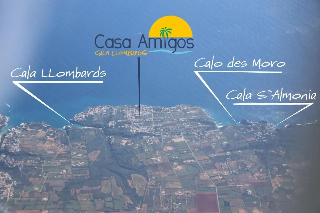 Casa Amigos Mallorca Cala Llombards Tatil Evi
